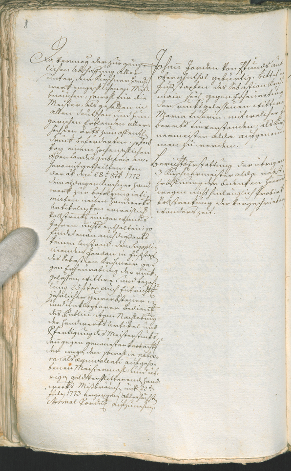 Civic Archives of Bozen-Bolzano - BOhisto Ratsprotokoll 1777/80 