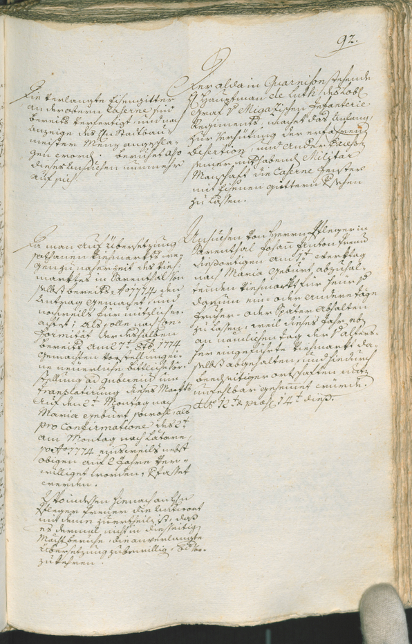 Civic Archives of Bozen-Bolzano - BOhisto Ratsprotokoll 1777/80 