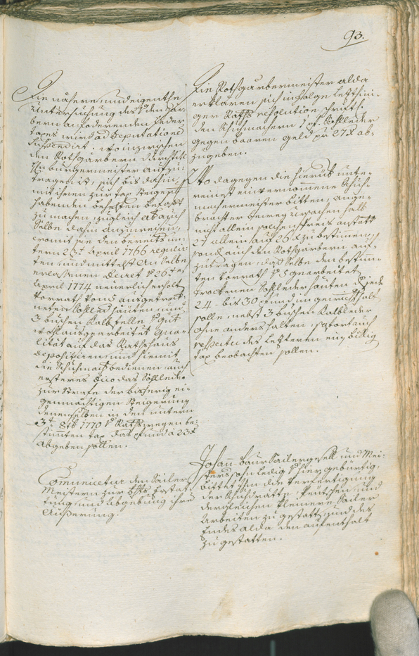 Civic Archives of Bozen-Bolzano - BOhisto Ratsprotokoll 1777/80 