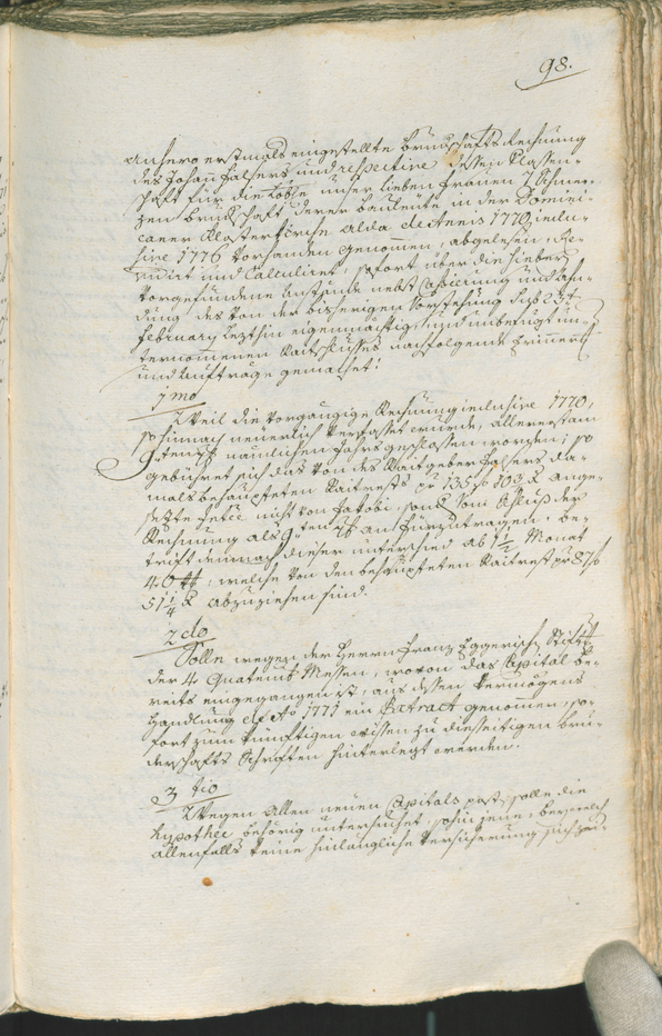 Civic Archives of Bozen-Bolzano - BOhisto Ratsprotokoll 1777/80 