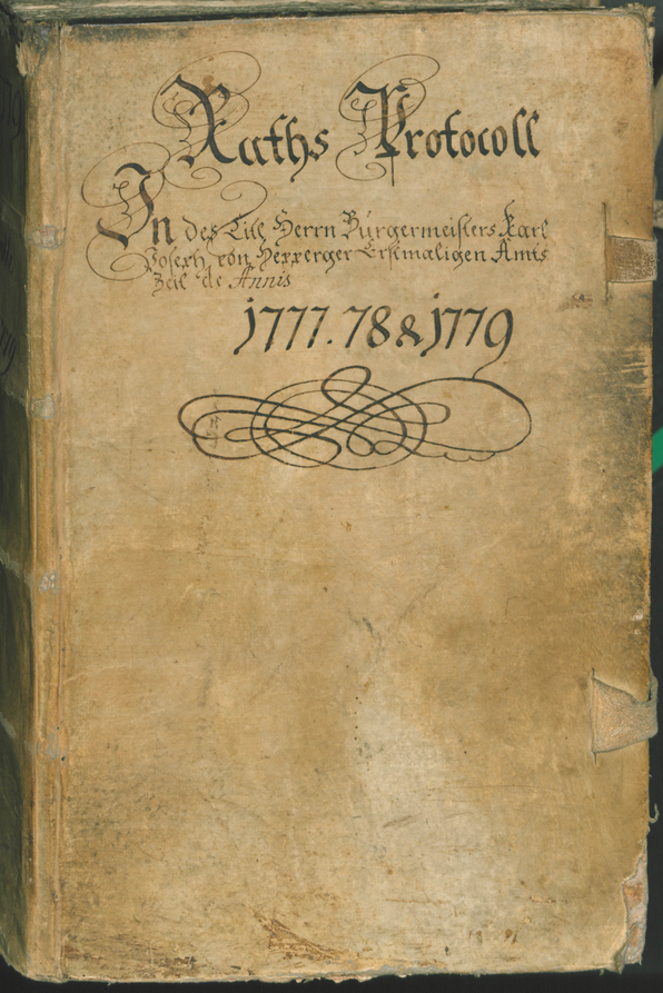 Civic Archives of Bozen-Bolzano - BOhisto Ratsprotokoll 1777/80 