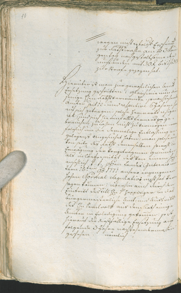 Civic Archives of Bozen-Bolzano - BOhisto Ratsprotokoll 1777/80 