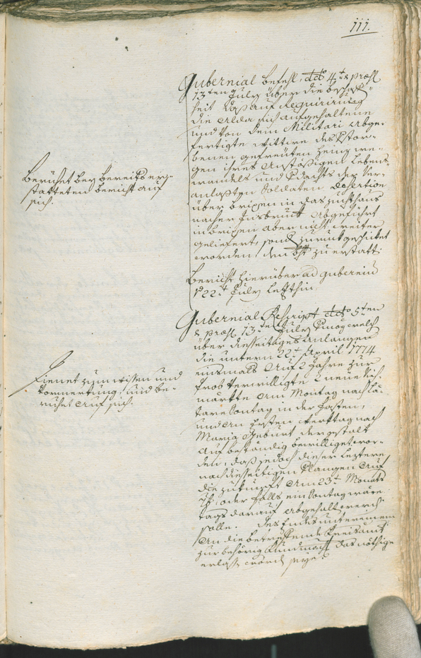 Civic Archives of Bozen-Bolzano - BOhisto Ratsprotokoll 1777/80 