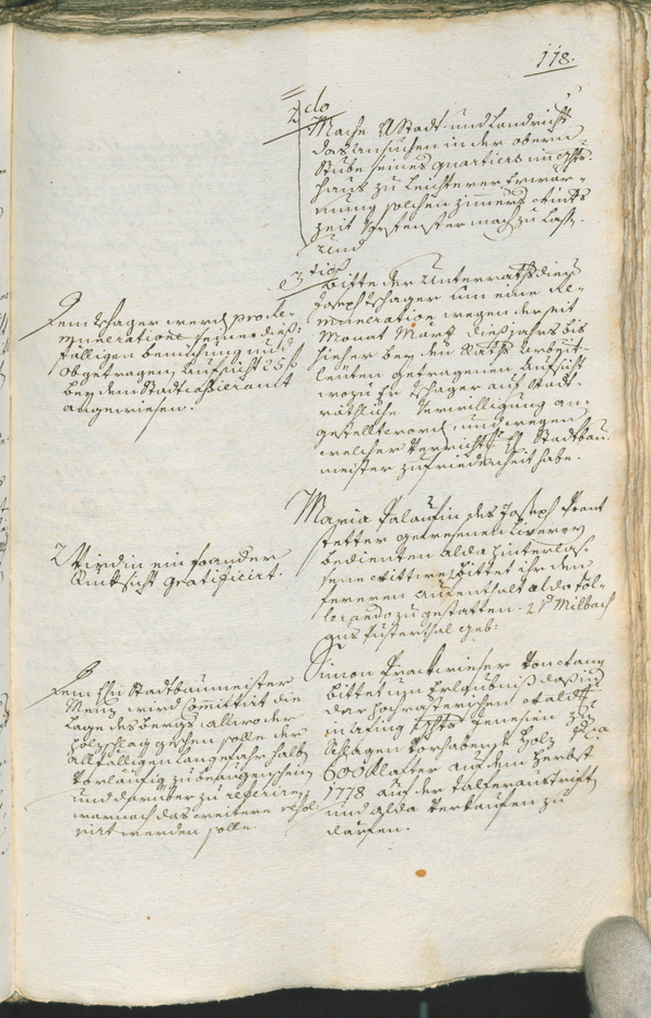 Civic Archives of Bozen-Bolzano - BOhisto Ratsprotokoll 1777/80 