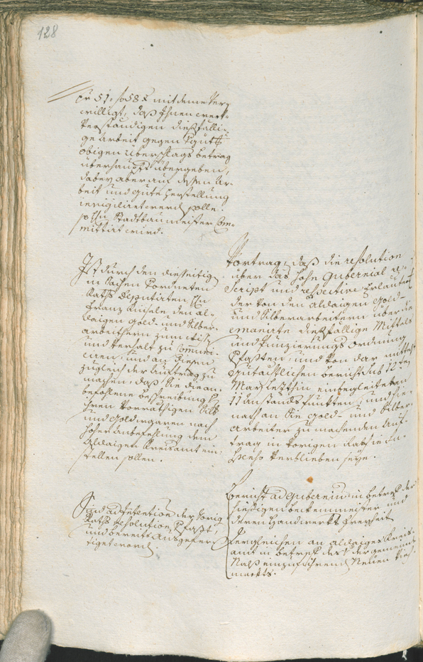 Stadtarchiv Bozen - BOhisto Ratsprotokoll 1777/80 