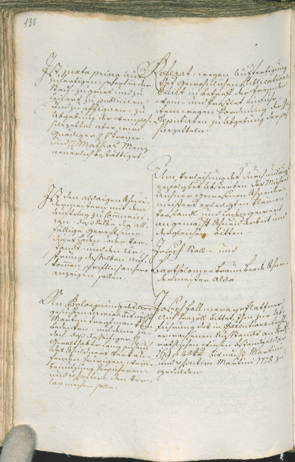 Civic Archives of Bozen-Bolzano - BOhisto Ratsprotokoll 1777/80 