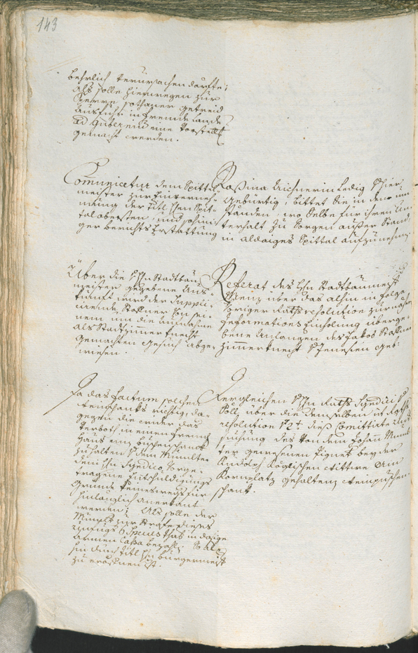 Civic Archives of Bozen-Bolzano - BOhisto Ratsprotokoll 1777/80 