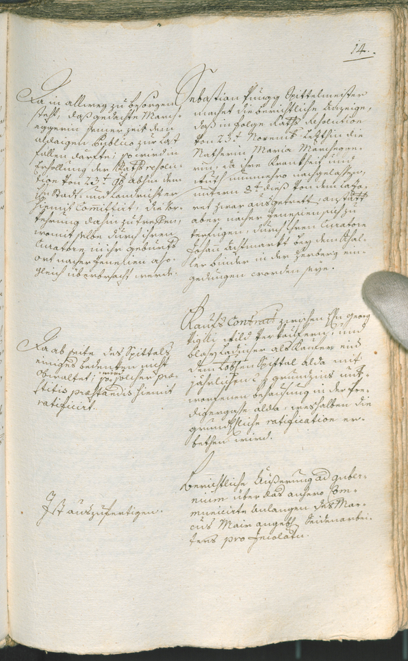 Civic Archives of Bozen-Bolzano - BOhisto Ratsprotokoll 1777/80 