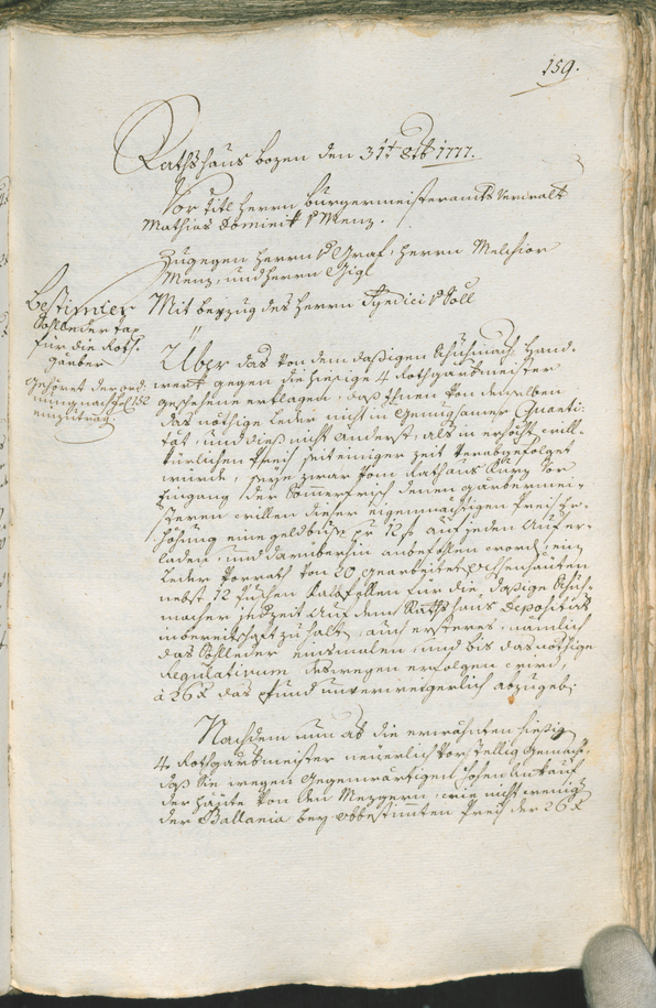 Civic Archives of Bozen-Bolzano - BOhisto Ratsprotokoll 1777/80 