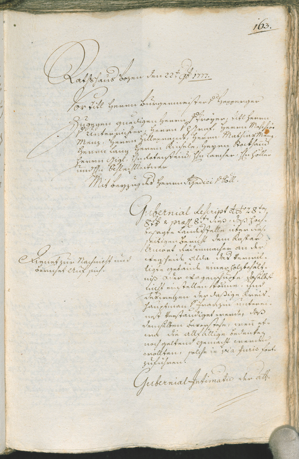 Civic Archives of Bozen-Bolzano - BOhisto Ratsprotokoll 1777/80 