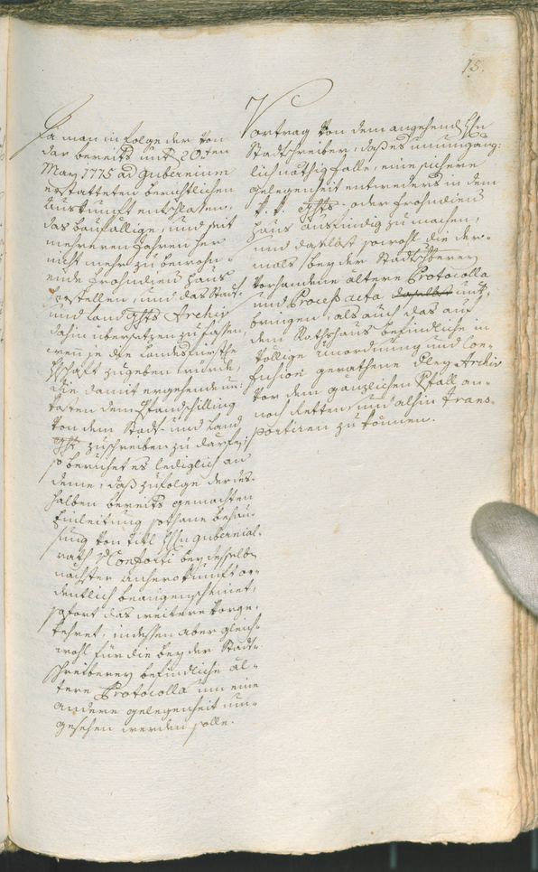 Civic Archives of Bozen-Bolzano - BOhisto Ratsprotokoll 1777/80 