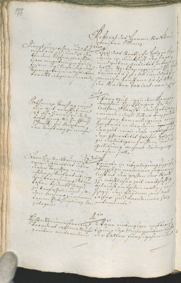 Civic Archives of Bozen-Bolzano - BOhisto Ratsprotokoll 1777/80 