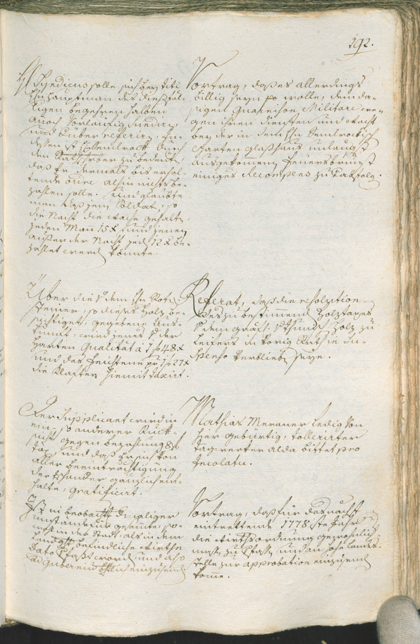 Civic Archives of Bozen-Bolzano - BOhisto Ratsprotokoll 1777/80 