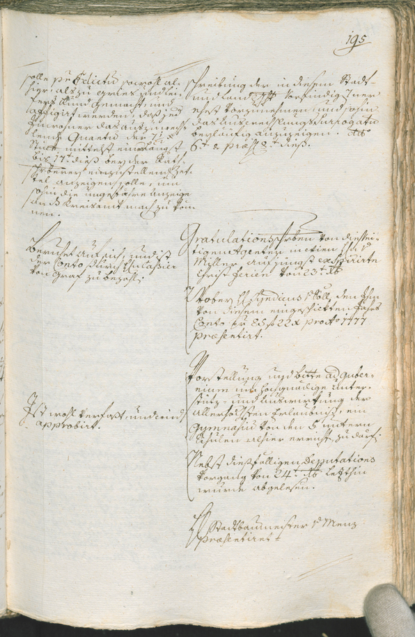 Civic Archives of Bozen-Bolzano - BOhisto Ratsprotokoll 1777/80 