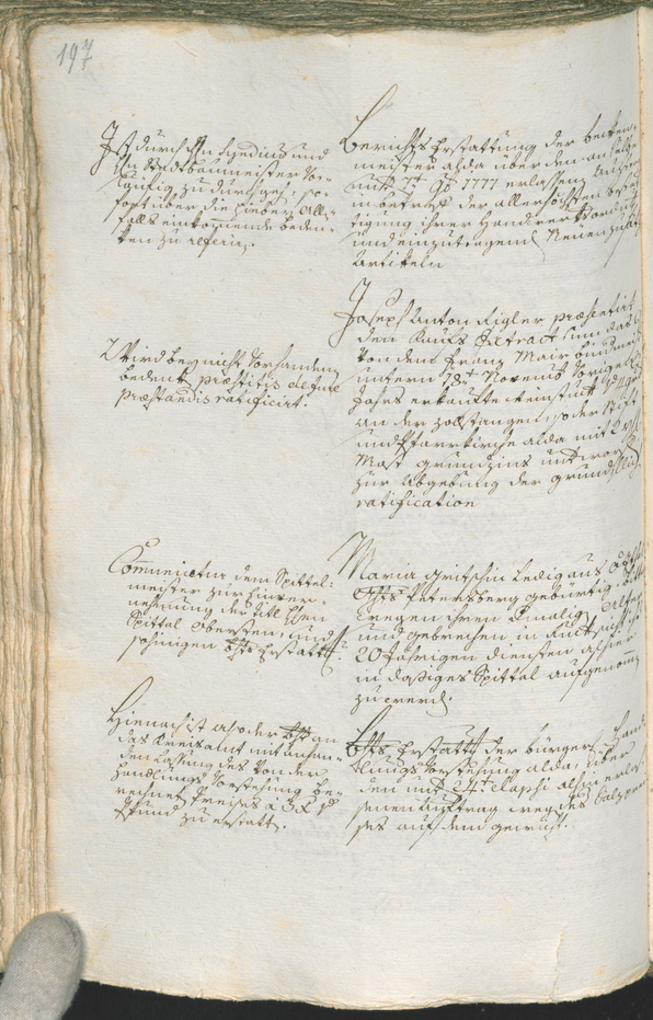 Civic Archives of Bozen-Bolzano - BOhisto Ratsprotokoll 1777/80 