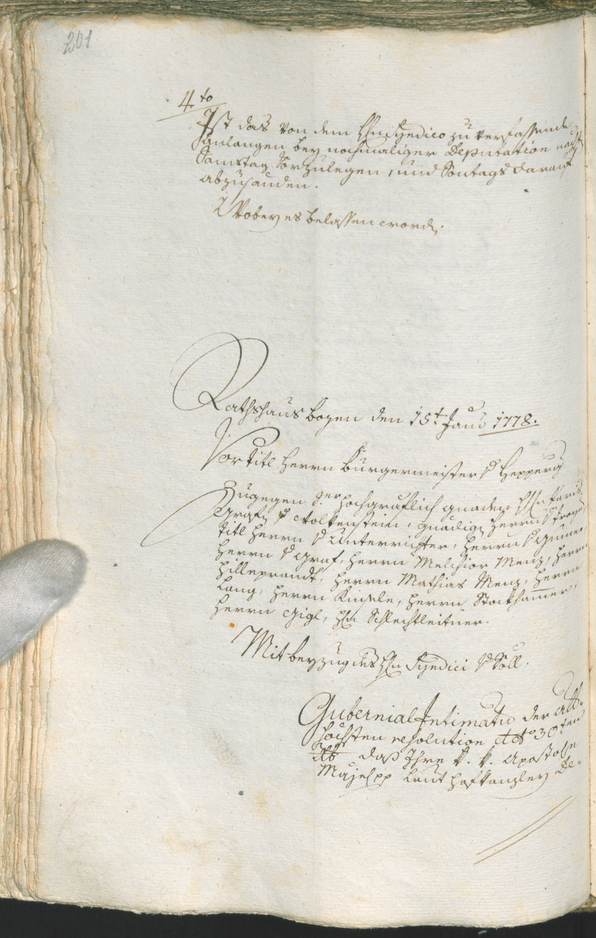 Civic Archives of Bozen-Bolzano - BOhisto Ratsprotokoll 1777/80 