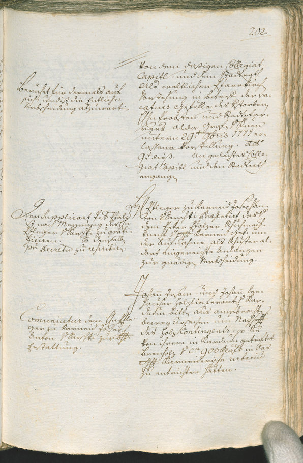 Civic Archives of Bozen-Bolzano - BOhisto Ratsprotokoll 1777/80 