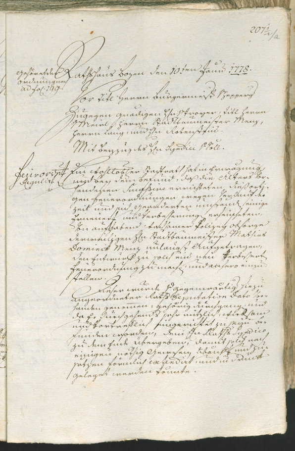 Civic Archives of Bozen-Bolzano - BOhisto Ratsprotokoll 1777/80 