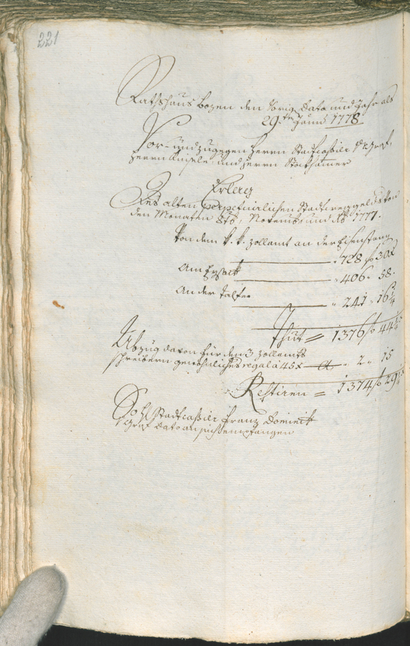 Civic Archives of Bozen-Bolzano - BOhisto Ratsprotokoll 1777/80 