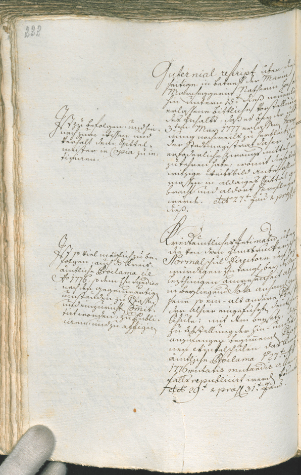 Archivio Storico della Città di Bolzano - BOhisto protocollo consiliare 1777/80 