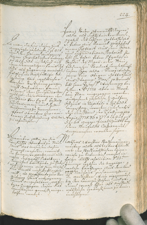 Civic Archives of Bozen-Bolzano - BOhisto Ratsprotokoll 1777/80 