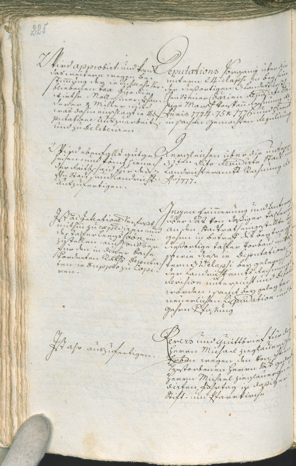 Civic Archives of Bozen-Bolzano - BOhisto Ratsprotokoll 1777/80 