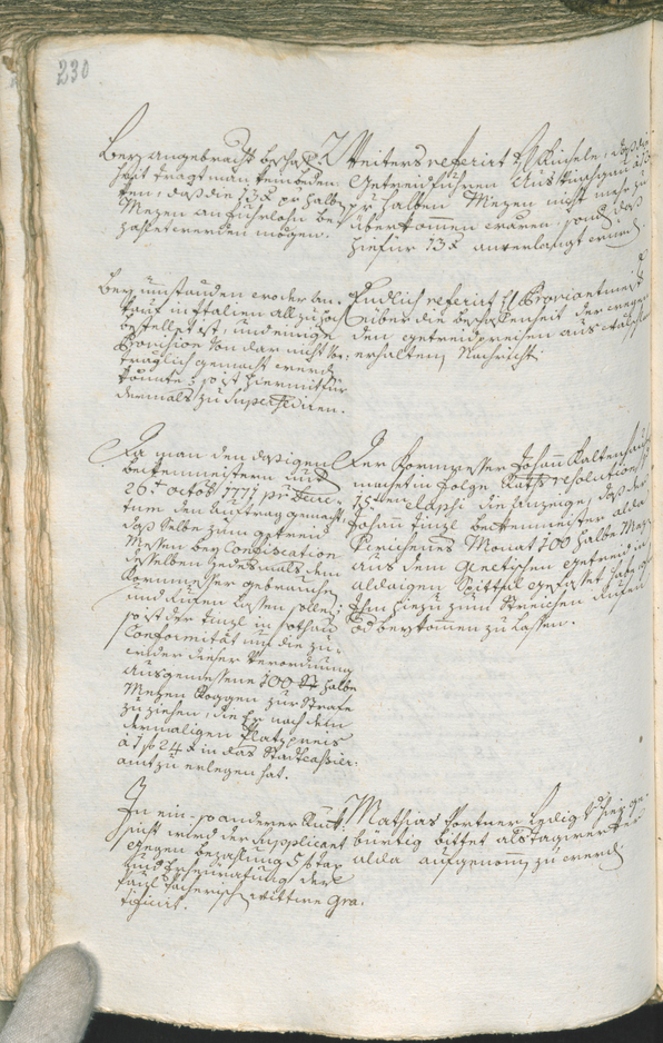 Civic Archives of Bozen-Bolzano - BOhisto Ratsprotokoll 1777/80 