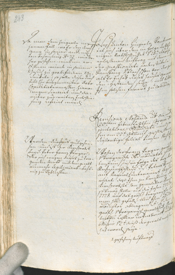 Civic Archives of Bozen-Bolzano - BOhisto Ratsprotokoll 1777/80 