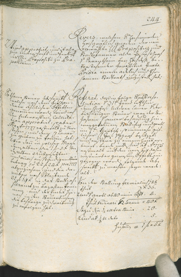 Civic Archives of Bozen-Bolzano - BOhisto Ratsprotokoll 1777/80 