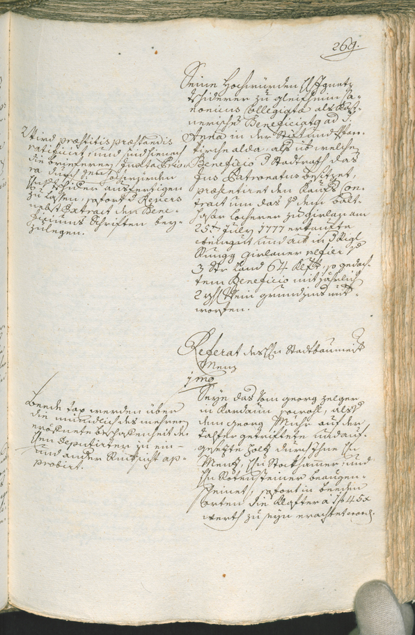 Civic Archives of Bozen-Bolzano - BOhisto Ratsprotokoll 1777/80 