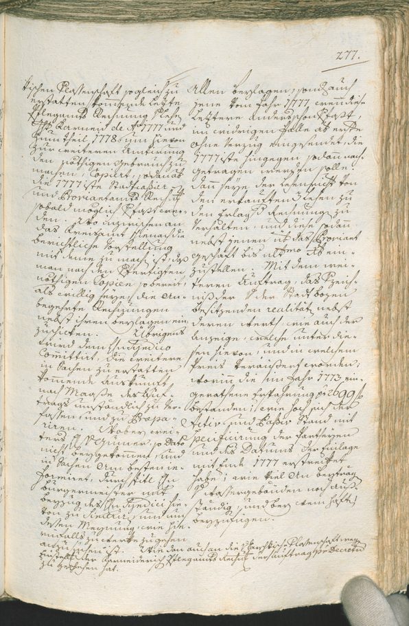 Civic Archives of Bozen-Bolzano - BOhisto Ratsprotokoll 1777/80 