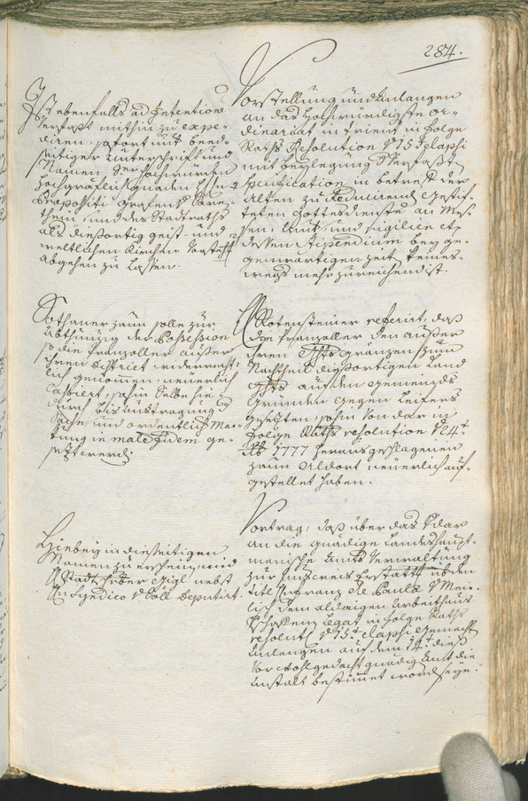 Civic Archives of Bozen-Bolzano - BOhisto Ratsprotokoll 1777/80 