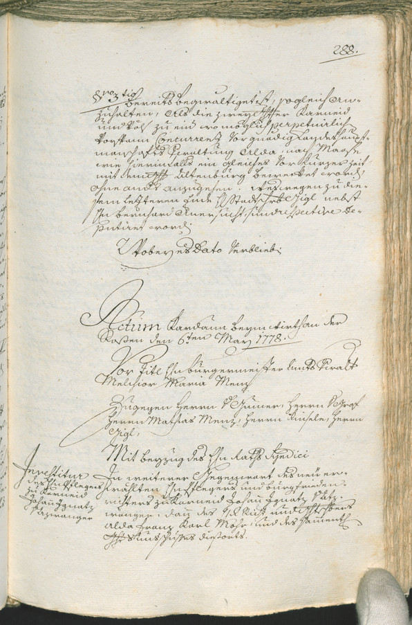 Civic Archives of Bozen-Bolzano - BOhisto Ratsprotokoll 1777/80 