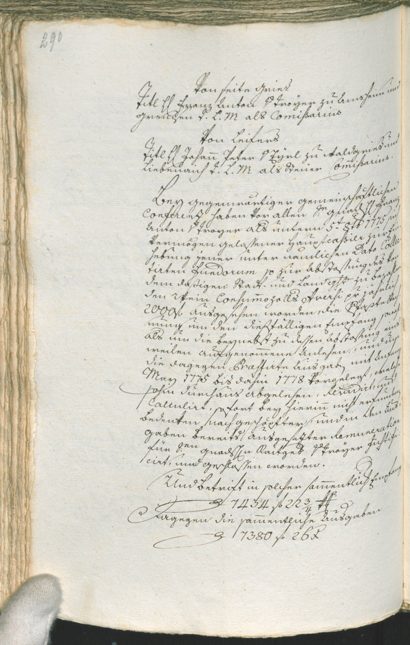 Civic Archives of Bozen-Bolzano - BOhisto Ratsprotokoll 1777/80 