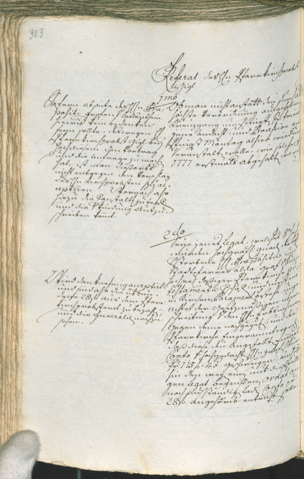 Civic Archives of Bozen-Bolzano - BOhisto Ratsprotokoll 1777/80 