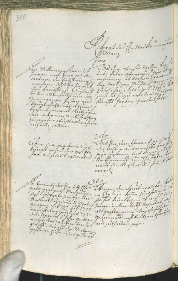 Civic Archives of Bozen-Bolzano - BOhisto Ratsprotokoll 1777/80 