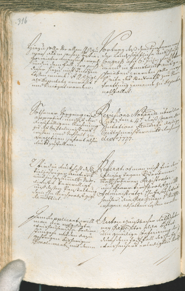 Civic Archives of Bozen-Bolzano - BOhisto Ratsprotokoll 1777/80 