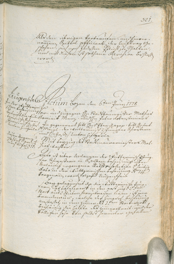 Civic Archives of Bozen-Bolzano - BOhisto Ratsprotokoll 1777/80 