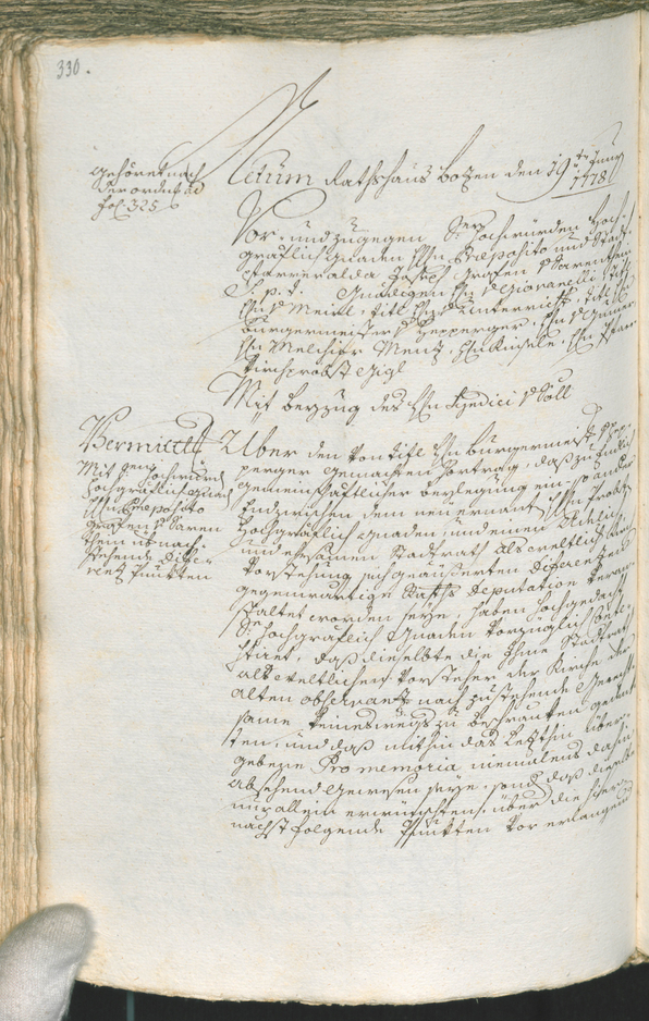 Civic Archives of Bozen-Bolzano - BOhisto Ratsprotokoll 1777/80 