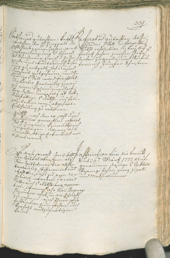 Civic Archives of Bozen-Bolzano - BOhisto Ratsprotokoll 1777/80 