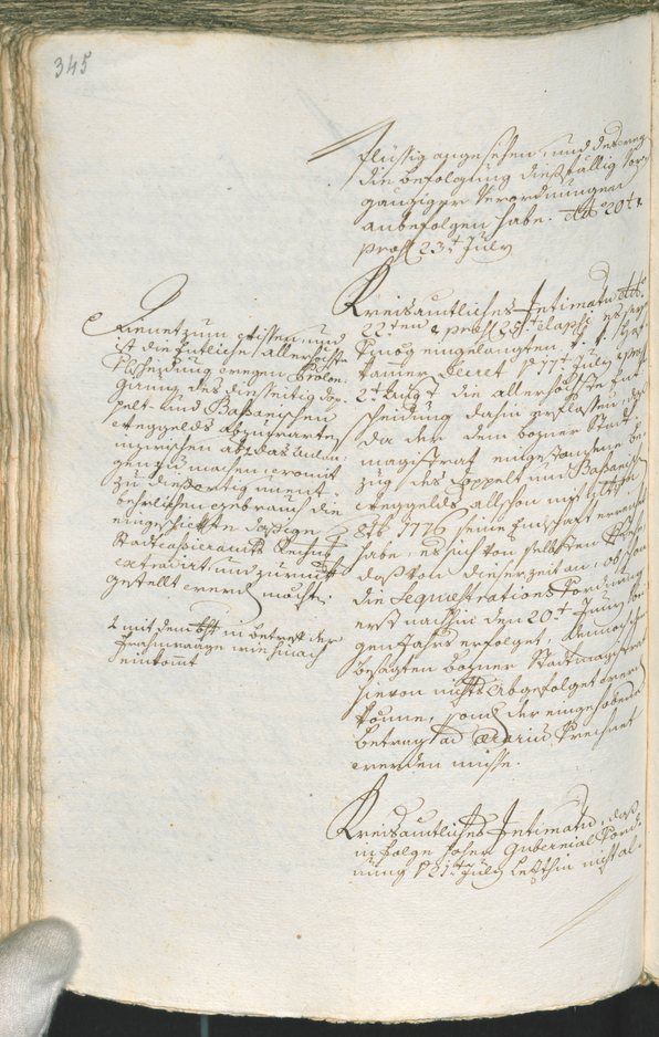 Civic Archives of Bozen-Bolzano - BOhisto Ratsprotokoll 1777/80 