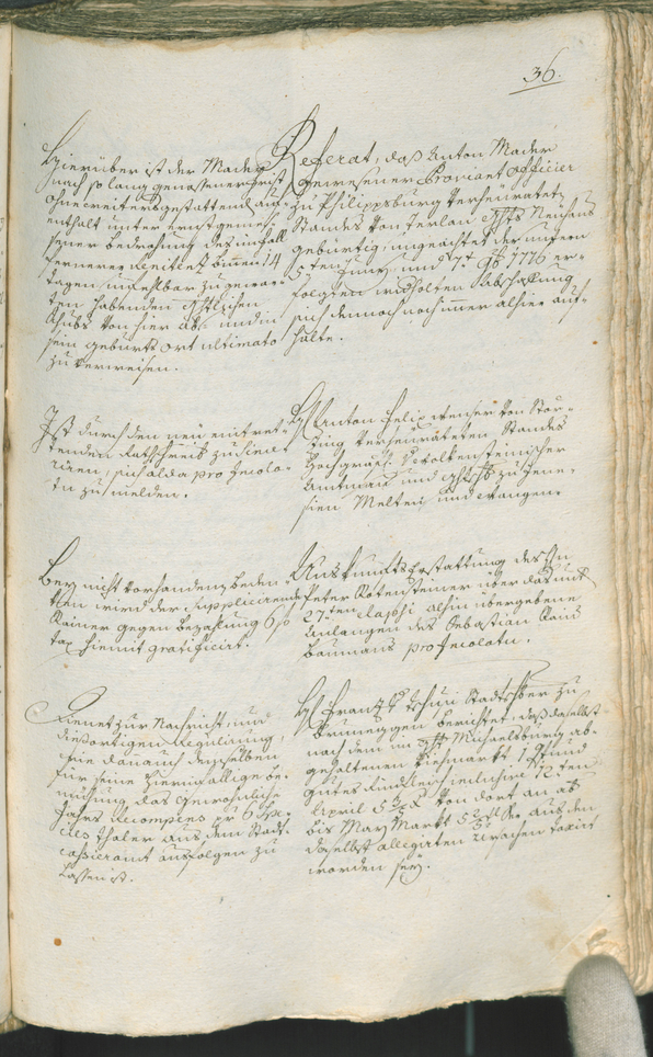 Civic Archives of Bozen-Bolzano - BOhisto Ratsprotokoll 1777/80 