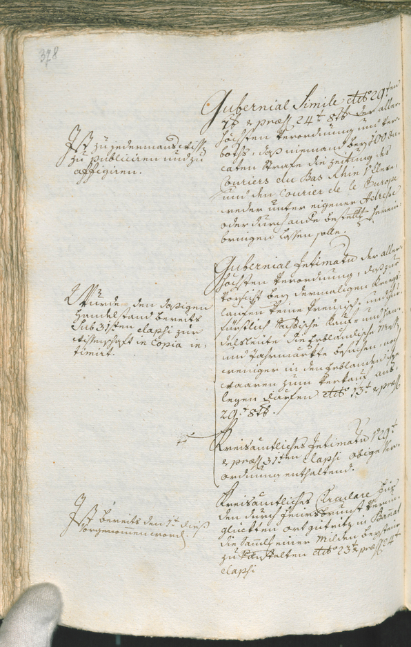 Archivio Storico della Città di Bolzano - BOhisto protocollo consiliare 1777/80 