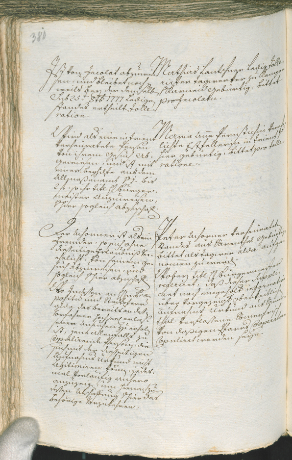 Civic Archives of Bozen-Bolzano - BOhisto Ratsprotokoll 1777/80 