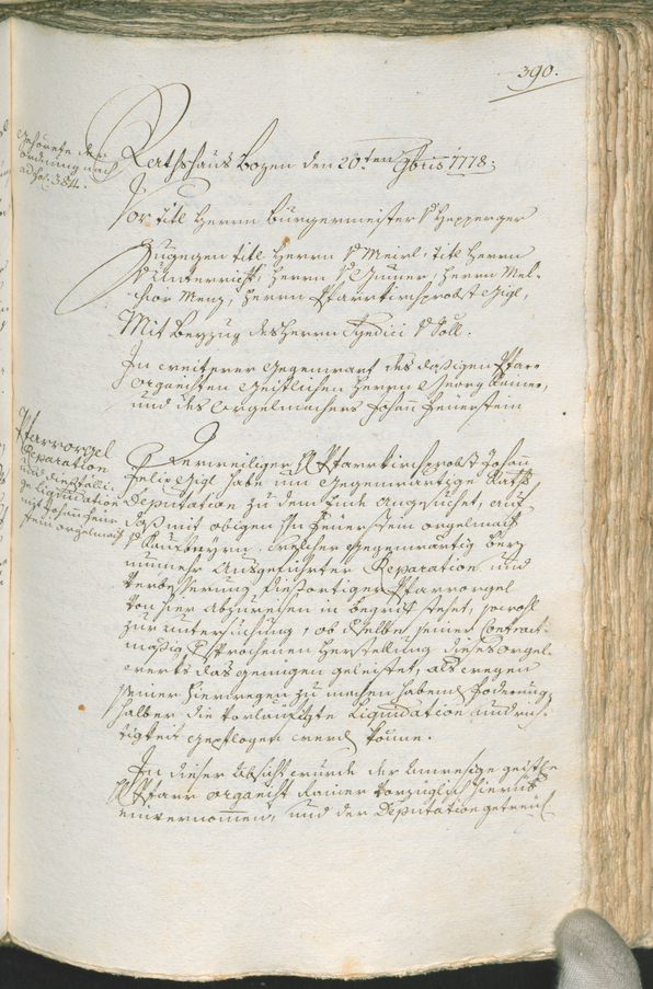 Civic Archives of Bozen-Bolzano - BOhisto Ratsprotokoll 1777/80 