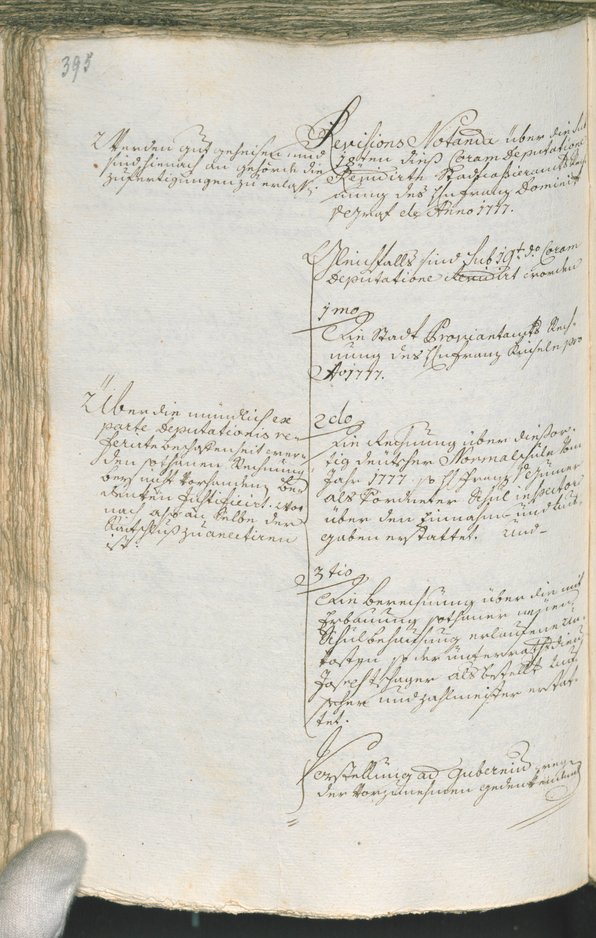 Civic Archives of Bozen-Bolzano - BOhisto Ratsprotokoll 1777/80 