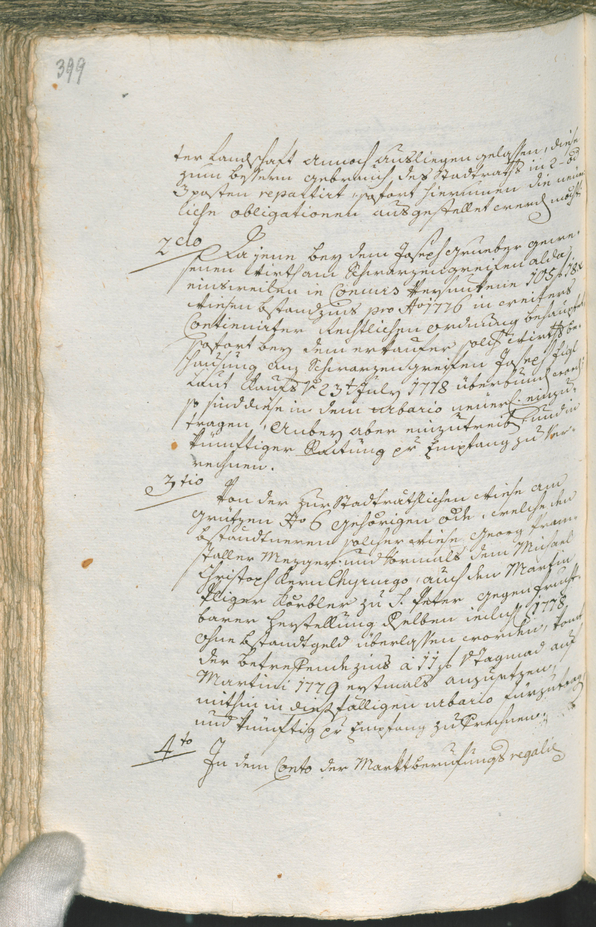 Civic Archives of Bozen-Bolzano - BOhisto Ratsprotokoll 1777/80 