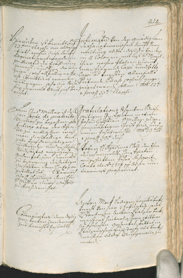 Civic Archives of Bozen-Bolzano - BOhisto Ratsprotokoll 1777/80 