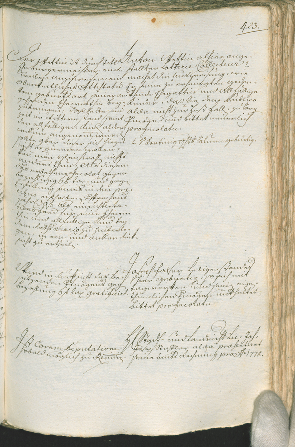 Civic Archives of Bozen-Bolzano - BOhisto Ratsprotokoll 1777/80 