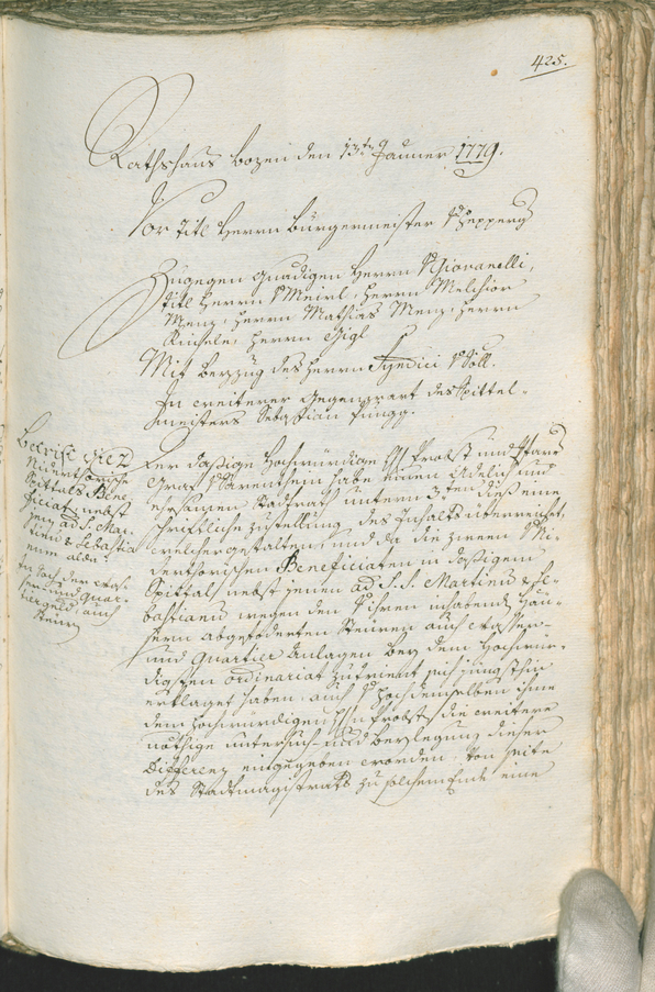 Civic Archives of Bozen-Bolzano - BOhisto Ratsprotokoll 1777/80 